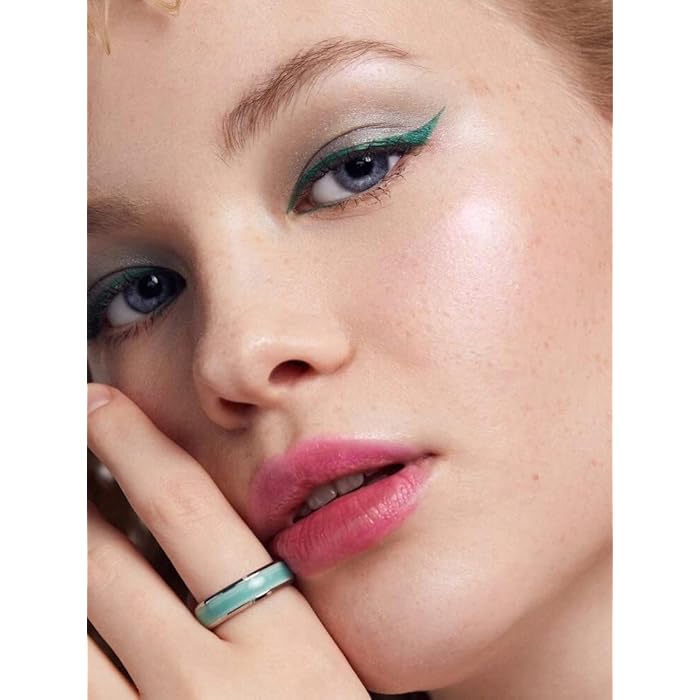 greenLiquid Eyeliner Pen and eyebrow - Waterproof Smudgeproof 12H Long Lasting Eyeliner Pen with Felt Tip For Women Eye Makeup, Smooth, Quick Drying, High Pigmented-N4 - Image 3